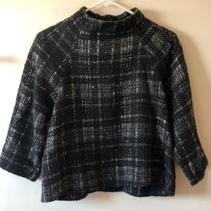 ZARA Woman Tweed Sweater